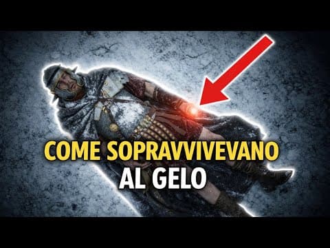 Come i soldati romani affrontavano il freddo